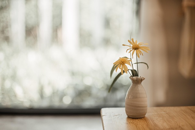 ceramic vases satin glaze finish